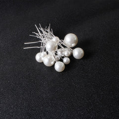 18pcs Faux Pearl Hair Pin Set Wedding Hair Accessory