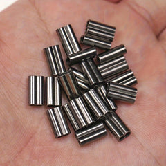 100pcs 6 Sizes Copper Sleeves for Mono Steel Wire Saltwater Fishing Rigs