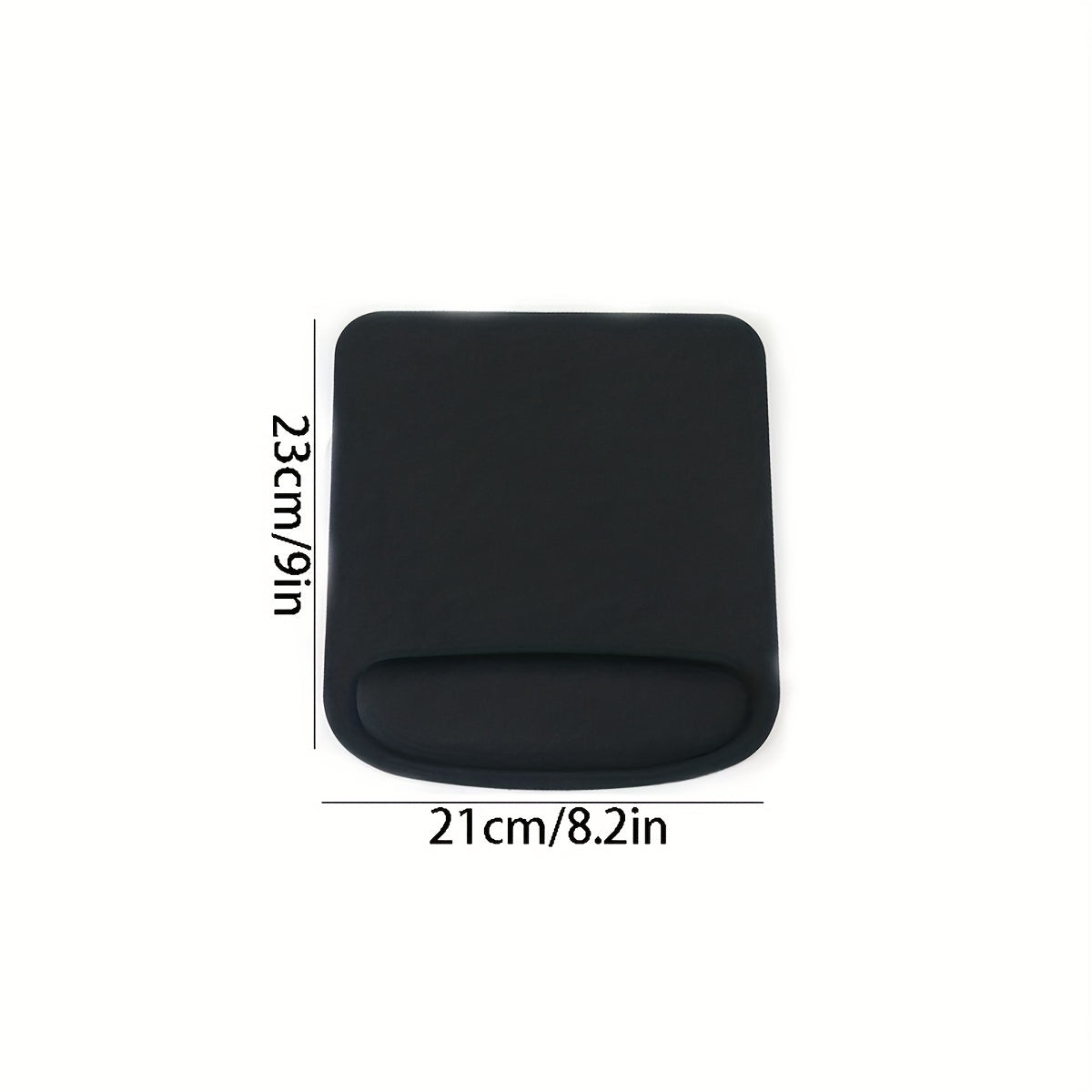 Mouse Pad Wrist Support Memory Foam Non-Slip Rubber Bottom