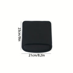 Mouse Pad Wrist Support Memory Foam Non-Slip Rubber Bottom