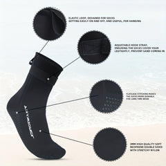 3MM Neoprene Diving Socks Non Slip Anti-Scratch Anti-Jellyfish Warm Socks
