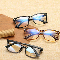 Transparent Computer Glasses Big Frame Anti Light Protective Glasses