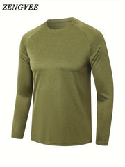 4 Pcs Men's Compression T-shirts Crew Neck Quick Drying Fitness Training