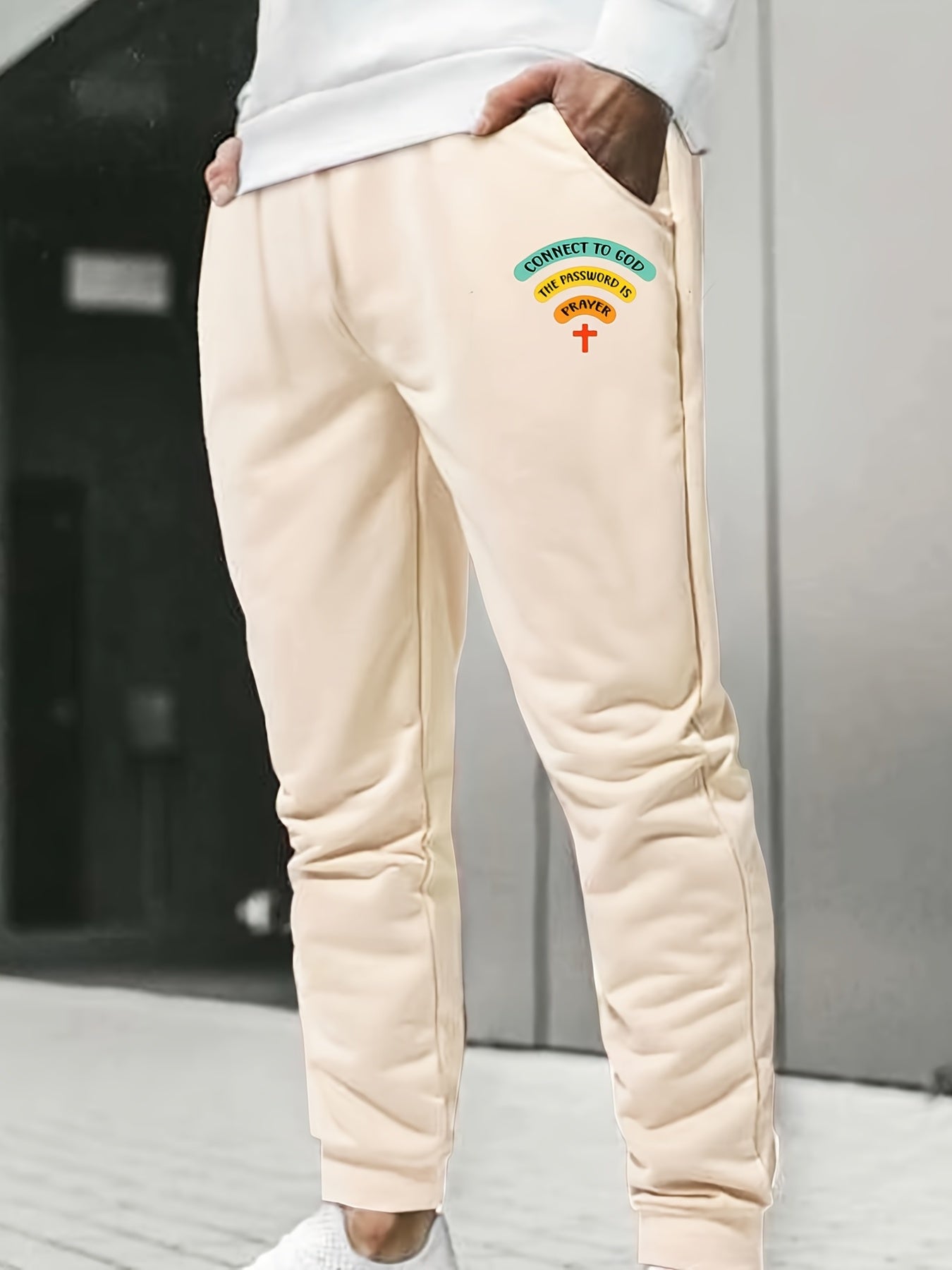 Colorful Men's Sports Trousers for Spring Summer Autumn