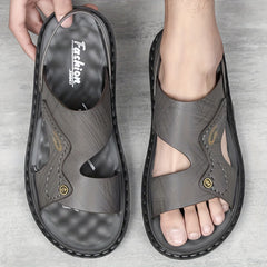 Men's Casual Hollow Out Sandals Non Slip Open Toe Shoes