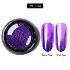 Aurora Nail Art Powder for Salon and DIY Nail