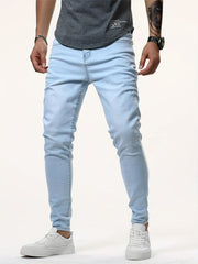 Stretch Denim Jeans for Men Slim Fit