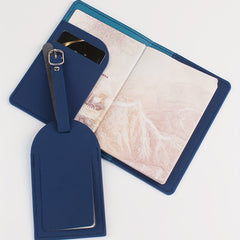 Passport Clip Luggage Tag Travel Set 2 piece Set
