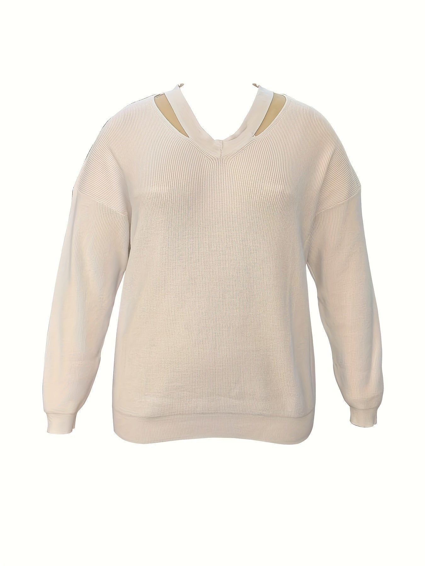 Sexy Sweater Women's V Neck High Stretch Sweater