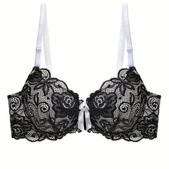 Lace Push Up Bra Breathable Women's Lingerie