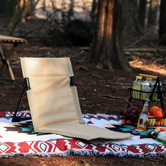 Portable Beach Chair Aluminum Alloy Folding Chair for Camping