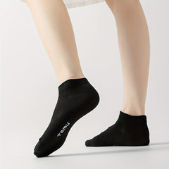 10 Pairs Letter Print All Match Ankle Socks Women's Stockings
