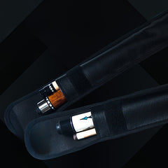 Portable Billiard Rod Storage Bag with Inner Velvet Cloth