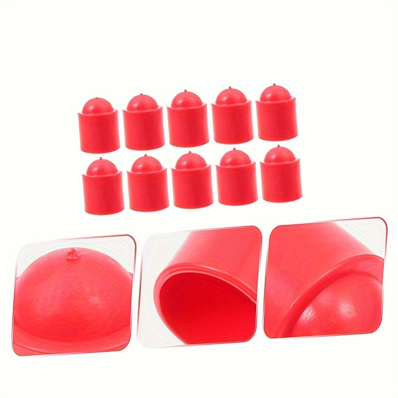 10pcs Billiard Cue End Protectors Billiard Cue Sleeve Billiard Cue Accessories