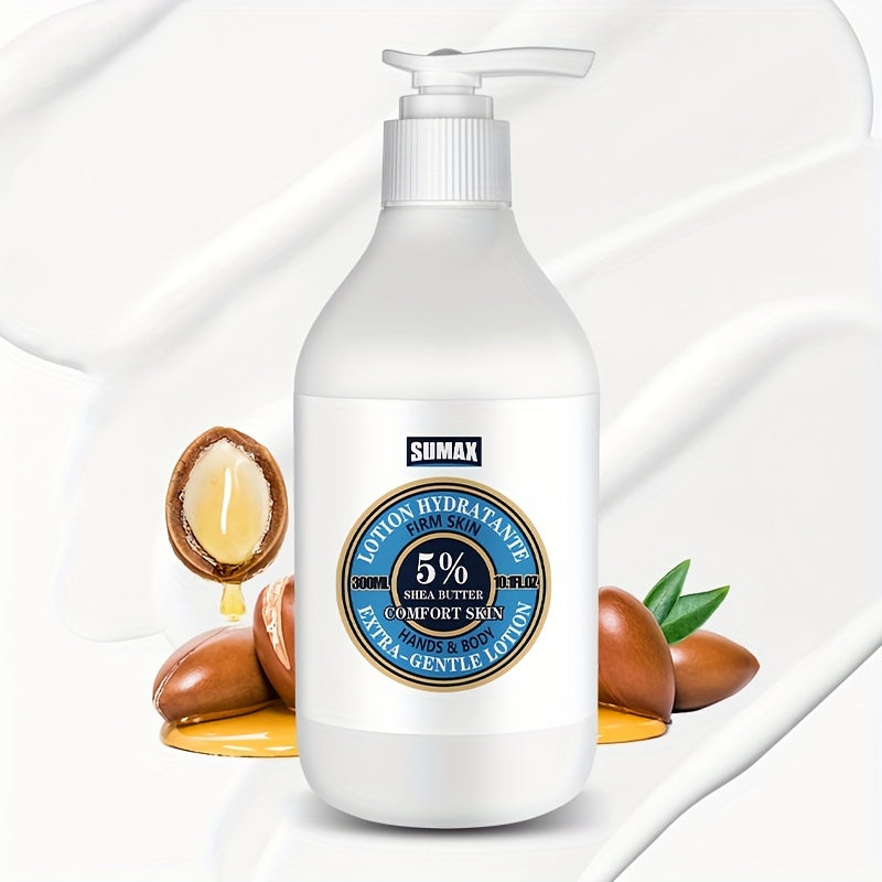 Gentle Moisturizing Lotion Organic Shea Butter Vegan Fresh Scent