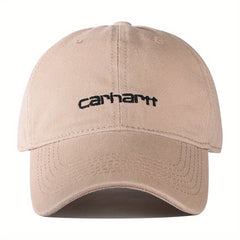 Classic Letter Embroidery Baseball Cap Solid Golf Dad Hats