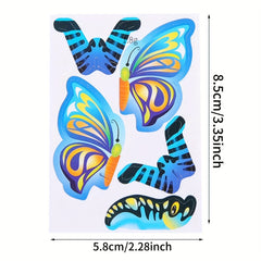 10pcs Insect 3D Jigsaw Puzzle Toy Intelligence Splicing