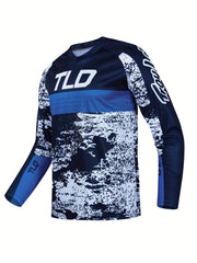 Men's Long Sleeve V neck Outdoor Sports Shirt
