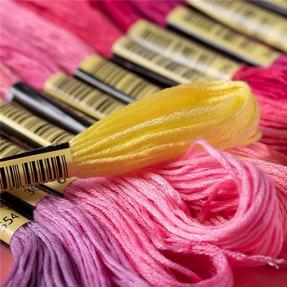 250 Colors Embroidery Thread Cross Stitch Floss Kit