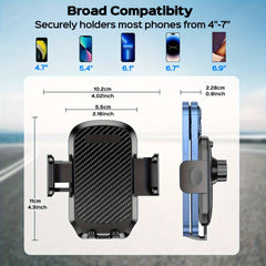 Universal Car Phone Holder Mount For Air Vent - Secure Hands-Free Mount