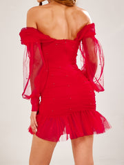 Off Shoulder Bodycon Sexy Dress Backless Dress