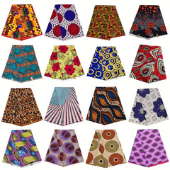 African Printed Fabric DIY Patchwork Cloth Sewing Supplies