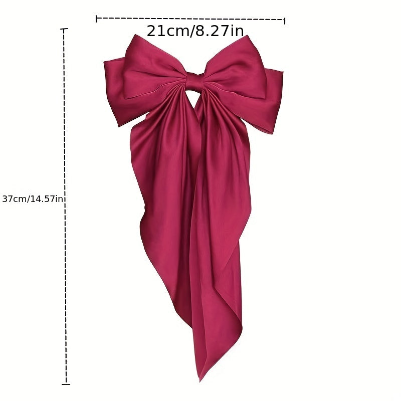 3pcs Big Bow Hair Clips for Girls