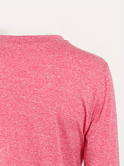 Red Quick Dry Short Sleeve Fitness Yoga Top