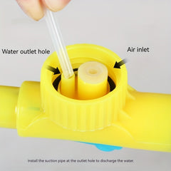 2pcs Pressure Watering Can Sprayer Car Wash Pot Spray Head Beverage Bottle