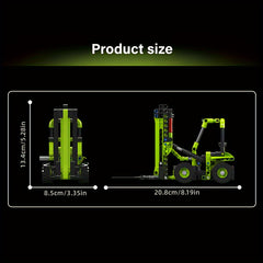 24017 Workshop Load Car Building Blocks Toys Gift
