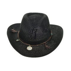 Western Cowboy Straw Hat Outdoor Seaside Beach Cap Sun Protection Sun Hat