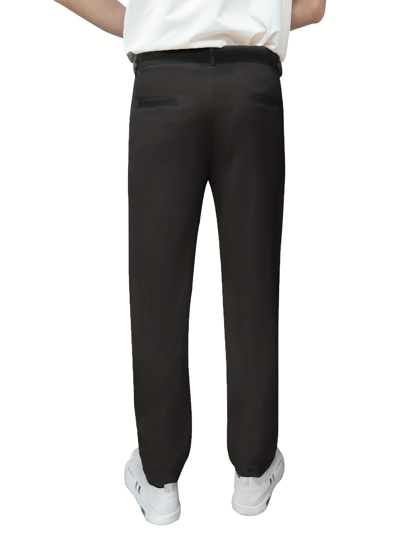 Men's Formal Solid Dress Pants - All Seasons Business