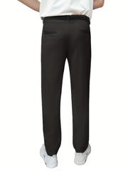 Men's Formal Solid Dress Pants - All Seasons Business