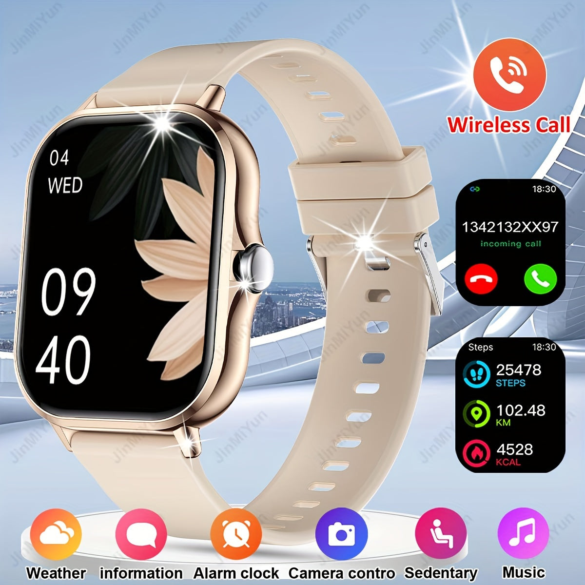 83 inch Full Screen Touch Sports Smartwatch for Men and Women