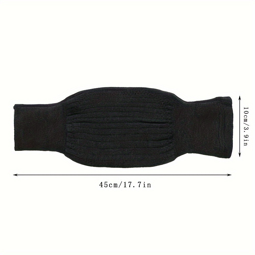 2pcs Cashmere Knee Pads Winter Warm Wool Knee Protection