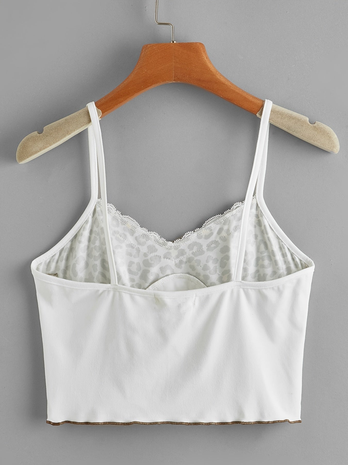 Leopard Print Crop Tank Top Y2K Sleeveless Tank Top For Summer