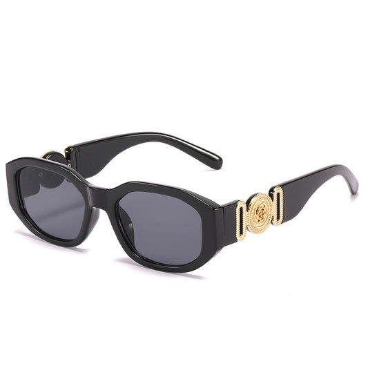 Vintage Square Sunglasses Gradient UV400 Sun Shades Driving Beach