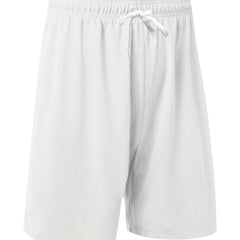 Men's Solid Sport Shorts Quick Dry Moisture Wicking