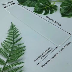 Snowboard Wax Scraper Wax Removal Board Ski Sports Equipment