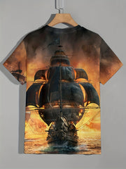 Men's 3D Graphic T shirt for Summer Outdoor Activities