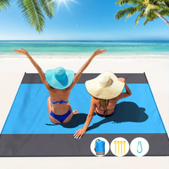 Large Sandproof Beach Blanket - Quick Drying & Lightweight