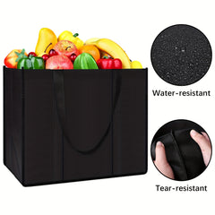 3 Pcs Reusable Grocery Bags Lightweight Storage Handbag