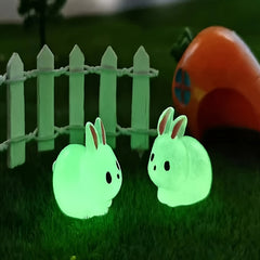 Luminous Rabbit Creative Ornaments Easter Gift For Boys And Girls' Birthday