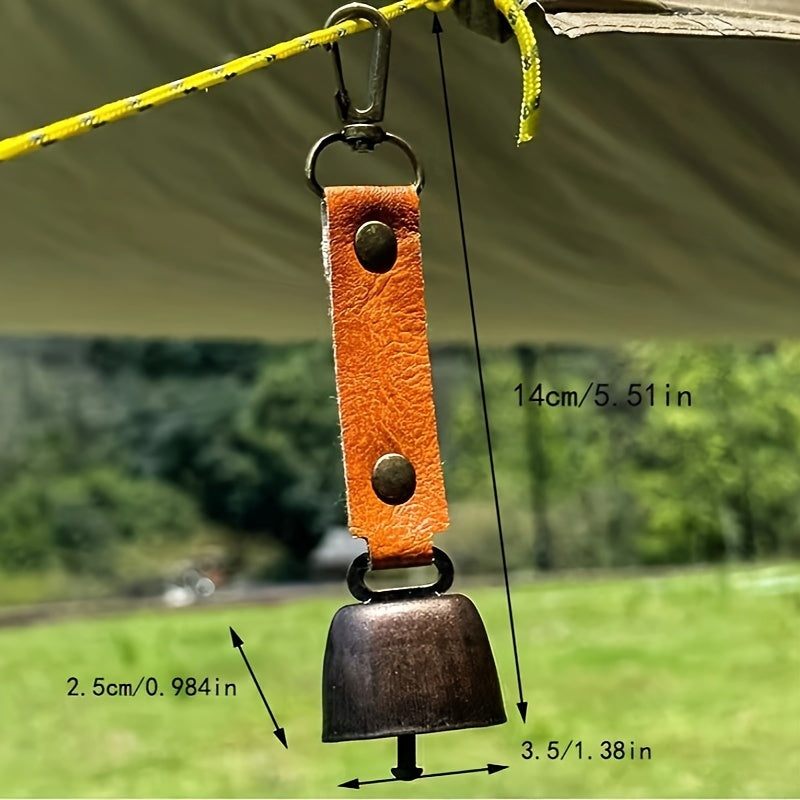 Bear Bell Backpack Pendant Keychain for Hiking Camping