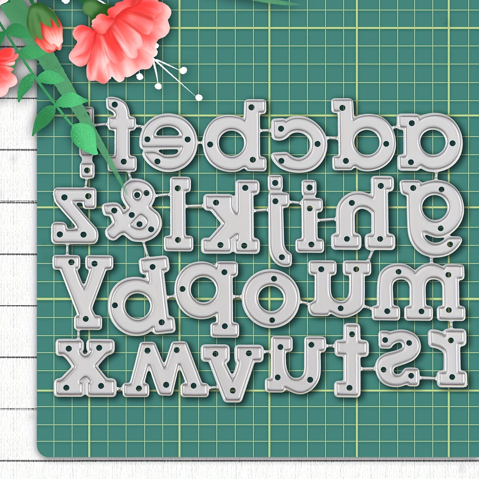Alphabet Metal Cutting Dies Stencil Scrapbooking DIY Craft Embossing