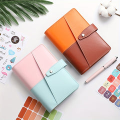 A6 Macaron Notebook Magnetic Buckle Type Notebook