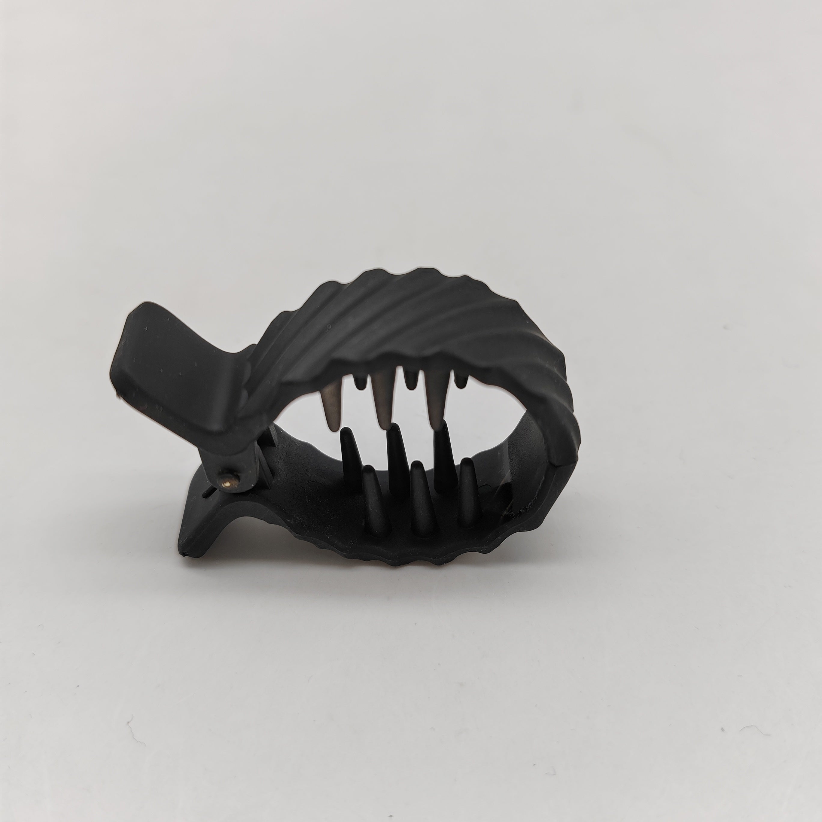 Stripe Bow Hair Claw Cloth Ties Hair Crab Clips for Women and Girls