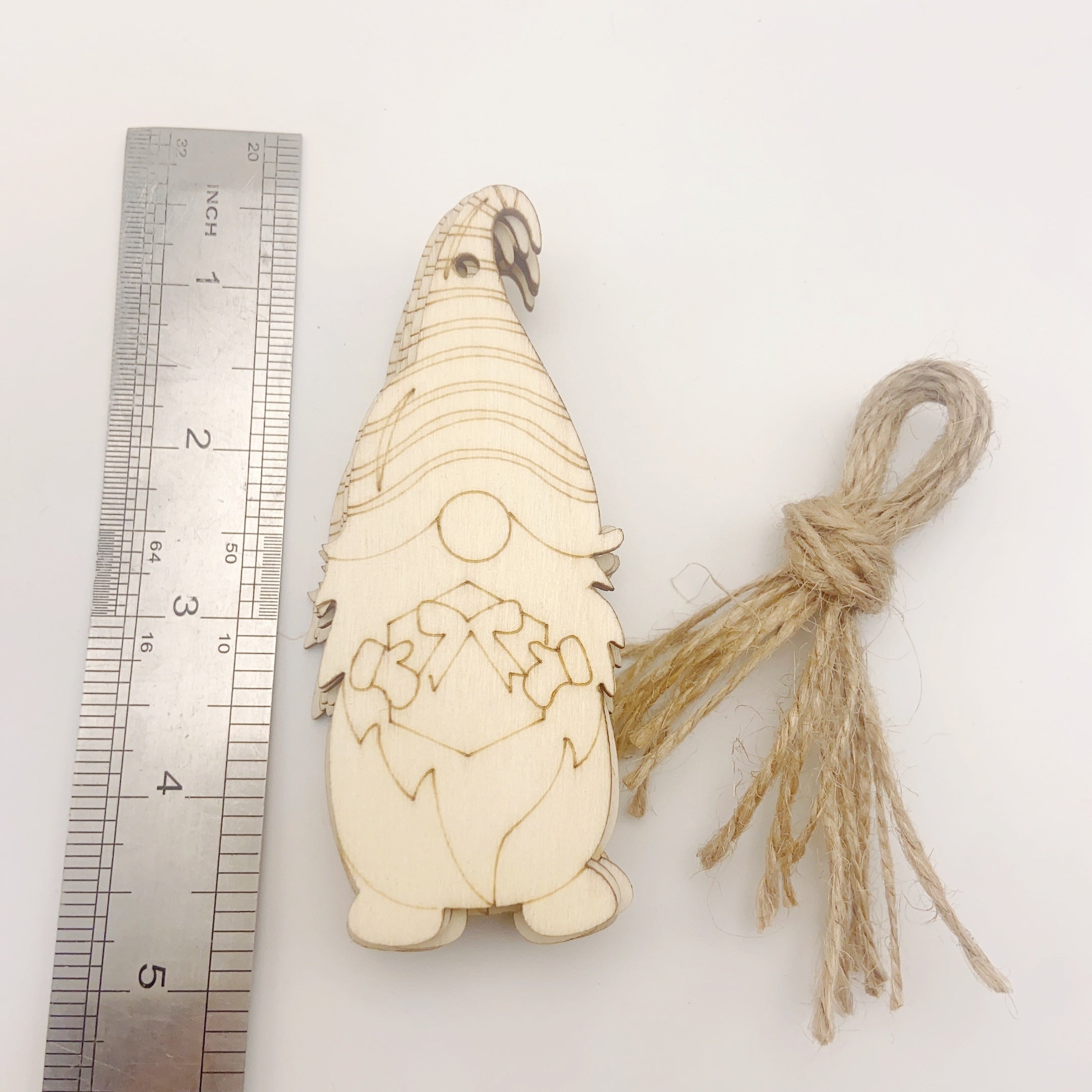 10pcs Dwarf Wood Chip Blanks DIY Ornaments Hand-painted Crafts