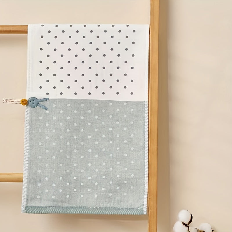 Cotton Fingertip Towel With Soft Absorbent And Cartoon Rabbit