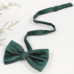 Casual Small Checkered Bow Tie for Men